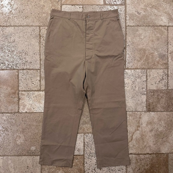 Maison Margiela Tan Chino Trouser w/ Cargo Pocket Pants - Picture 2 of 13